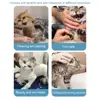 Transparent Breathable Cat Muzzle Anti-Bite Anti-Licking Cat Mask Cover Helmet Anti Scratch Cat Grooming Accessories 4