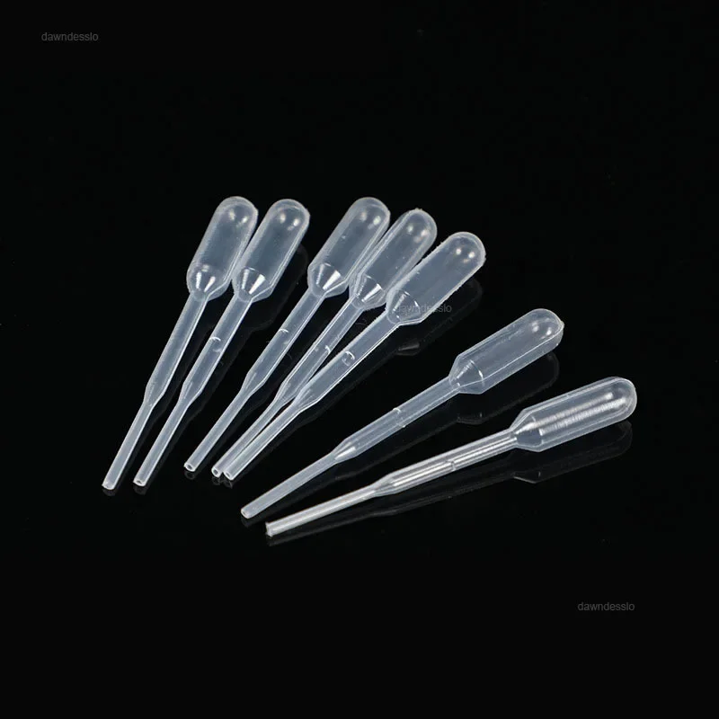 Plastic Pipette Laboratory Disposable Transfer Ink Transfer Dropper Makeup Tools Eye Dropper Experiment Supplies For Lab