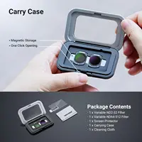 NEEWER Variable ND Filter Set For DJI Osmo Pocket 3, Magnetic ND2-32 & ND64-512 Neutral Density Action Camera Lens Filter 4