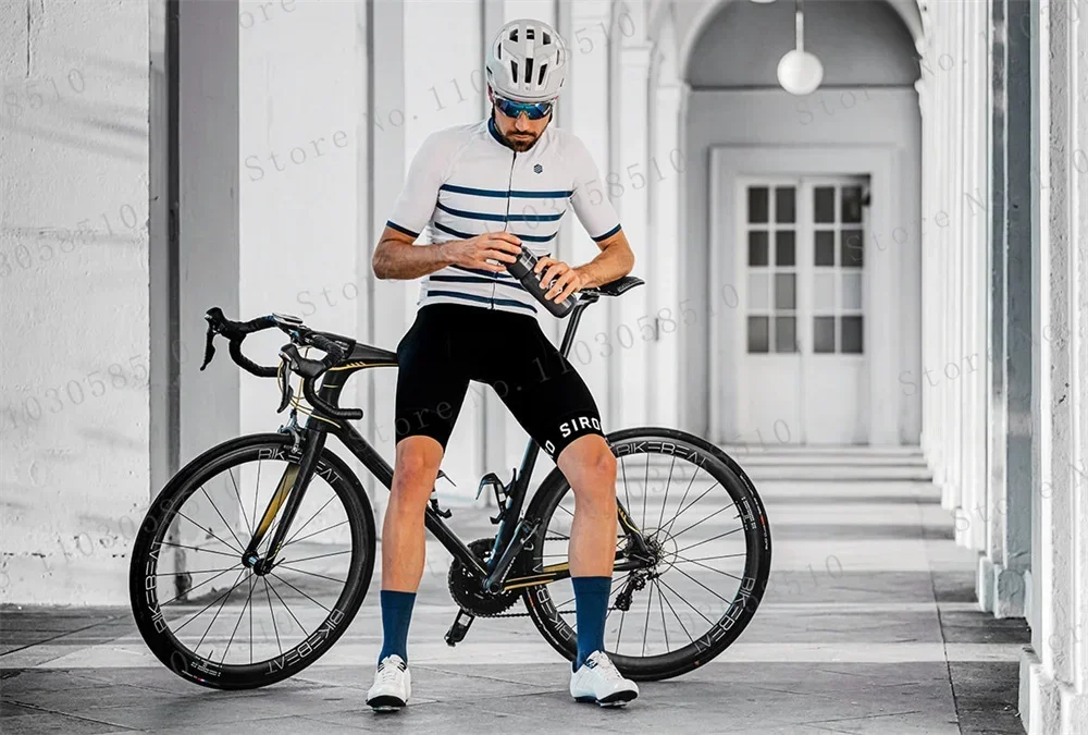 SIROKO New Cycling jersey Sets Bike Men's Cycling Clothing Summer Short Sleeve MTB Bicycle Bike Clothes Ropa Ciclismo Hombre new