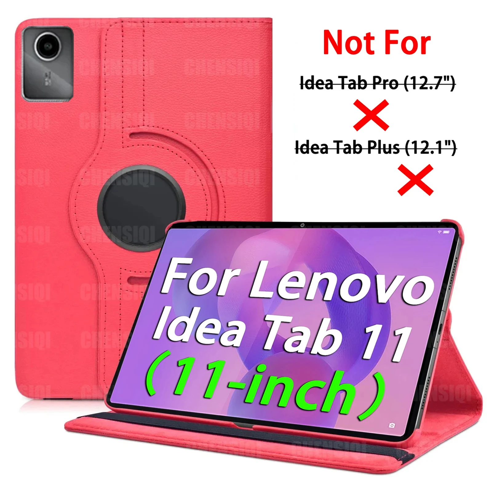 11-Inch Rotating Stand Case with Sleep/Wake Functionality
