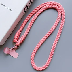Colorful Cartoon Decorative Pendant Universal Crossbody Phone Lanyard - Polyester / Nylon (Other)