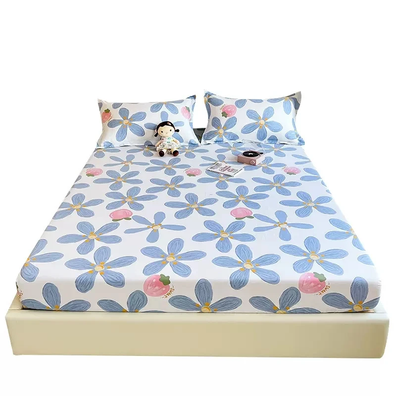 Comfortable Bed Sheet 1pcs Cartoon Bed Sheets Soft For King Queen Size 1 5m 1 8m Home Bed