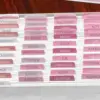 Bible Tabs Reposition Large Print Stickers Easy to Read and Apply Bible Tabs for Women and Man White Pink 3