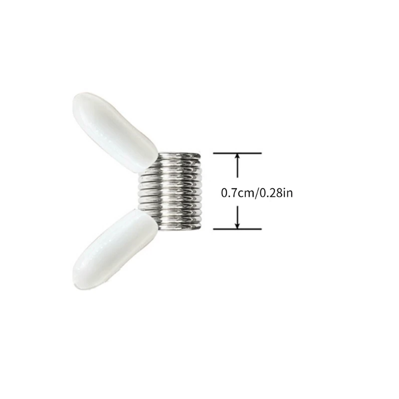 4/8/10Pcs Stainless Steel Bead Stoppers Creative Bead Wire Ends Jewelry Beading Stringing Wire Tools for Jewelry Making