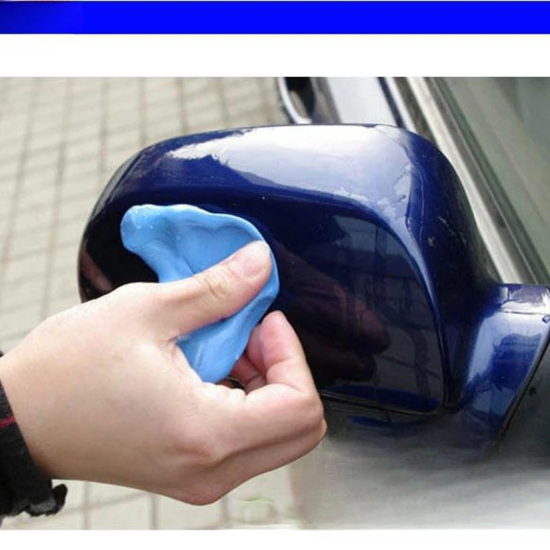 Car Wash Mud Car Wash Clay Cleaning Detailing Blue Magic Clay Auto Clean Bar Mini Handheld Washer cleaning magic mud car detailing cleaner car cleaning tool car cleaning clay bar