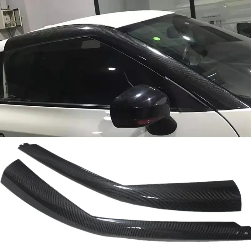 Per Nisan 2008-2020 Gtr Gt-R R35 Vera Fibra Di Carbonio A Colonna Carrozzeria Carrozzeria Carrozzeria Kit Ricambi Auto 2 Pezzi