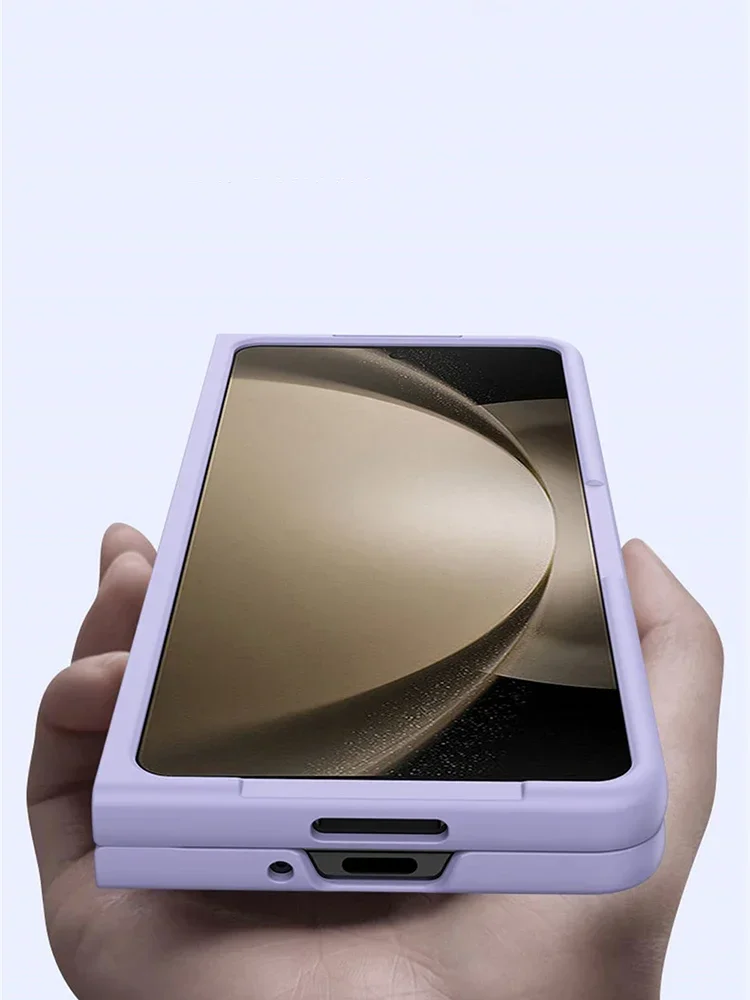 Luxury Skin Feel Slim Case with Stylus Pen Slot and Shockproof Protection