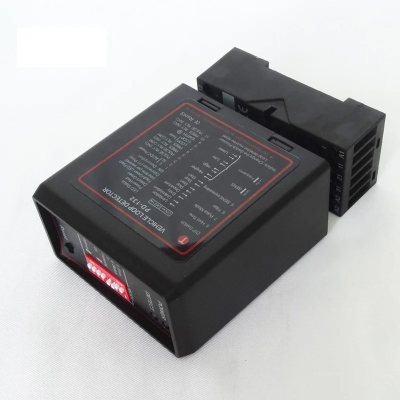 12V DC loop detector PD132 Auto Traffic Control sensor with adjustable sensitivity for parking guide