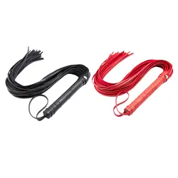 Equestrian whips Training Whip Practical Harness Professional PU Leather for Riding Cosplay Equestrian Sports Exercise Equipment
