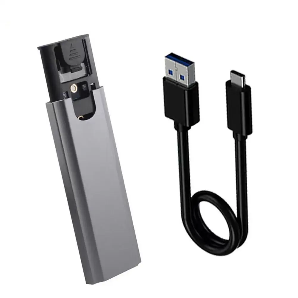 M2 NVMe SSD Case 10Gbps HDD Box M.2 NVME SSD To USB 3.1 Enclosure USB To Type-C Cable For M.2 2230 2260 2280
