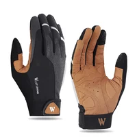 WEST BIKING Cycling Gloves Men Women Breathable Full Finger Mitts Bicycle Sports Gloves Spring Autumn Gym Motorcycle Gloves 1