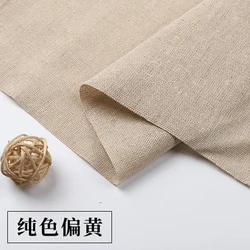 Versatile Cotton Linen Woven Fabric for DIY Crafts and Home Decor (2)
