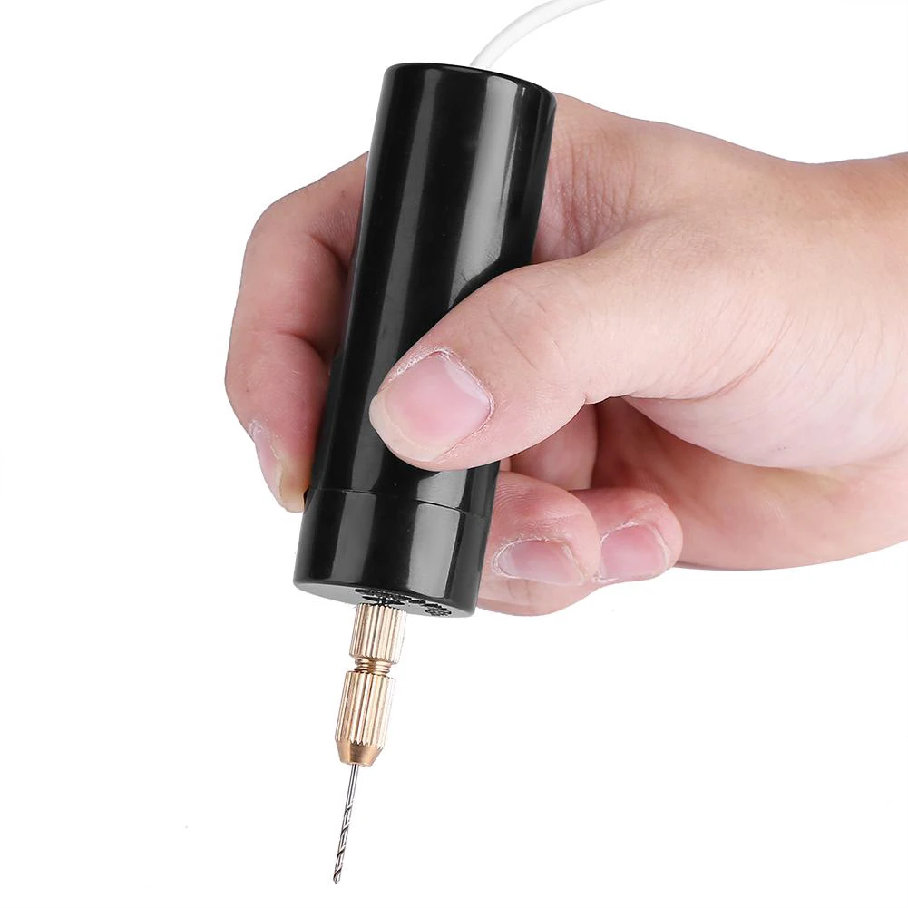 

Mini Electric Drills For Jewelry Tools Portable Handheld Micro USB Drill with 3pc Bits DC 5V for Jewelry Making DIY Wood Craft