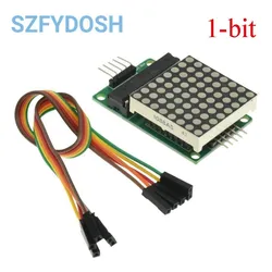 LED Dot Matrix Module for DIY Kit with Cable - 60x60 Display (1 - bit)