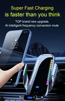 50W Car Wireless Charger For iPhone 15 Pro Max 15 ultra 15 Plus 14 13 12 Fast Chargin For Huawei Mate 60 Pro Samsung Xiaomi - Image 2