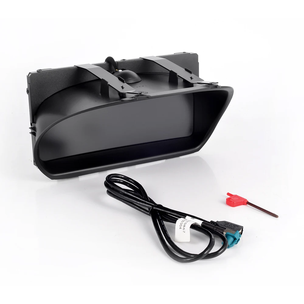 디지털 카플레이 콕핏 계기판 BMW X1 E84 2009-2015용 계기판 클러스터 타코미터 LCD 대시보드 패널 속도계