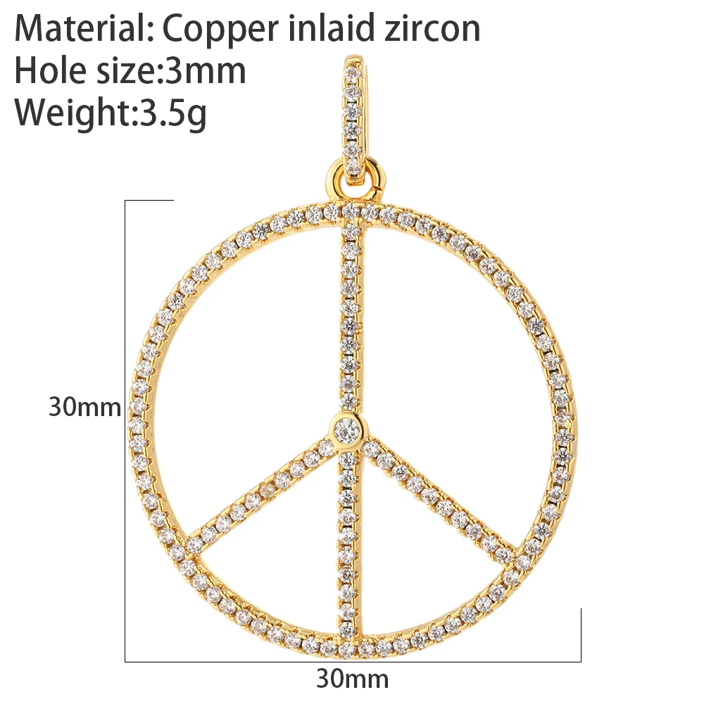 Y2K Zeichen des Friedens und der Liebe Halskette für Frauen Goldfarbe Wunschknochen Diy Anhänger Edelstahl Lange Kette Halsband Glücksamulett – Detail 6