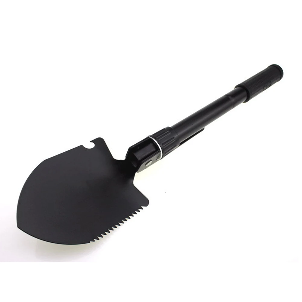 Foldable Portable Camping Shovel Outdoor Survival Engineer Shovel Multifunction Military Tactical Shovel Garden Hoe Digging Tool 2