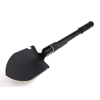 Foldable Portable Camping Shovel Outdoor Survival Engineer Shovel Multifunction Military Tactical Shovel Garden Hoe Digging Tool 2