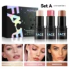 Magic Blush Stick Cheek Lip Tinted Moistured Blush Stick Silky Brighten Blush Cream Blusher Cosmetics Tubes Matte Contour 2