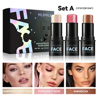 Magic Blush Stick Cheek Lip Tinted Moistured Blush Stick Silky Brighten Blush Cream Blusher Cosmetics Tubes Matte Contour 2