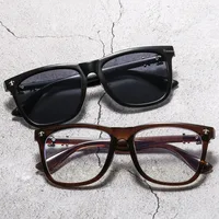 Fashion Glasses Frame Women Anti Blue Light Men Square Eyeglasses Vintage Prescription Eyewear 4