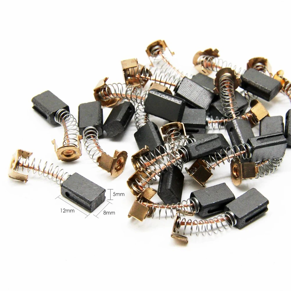 20Pairs Angle Grinder Carbon Brushes For Black Decker Angle Grinder