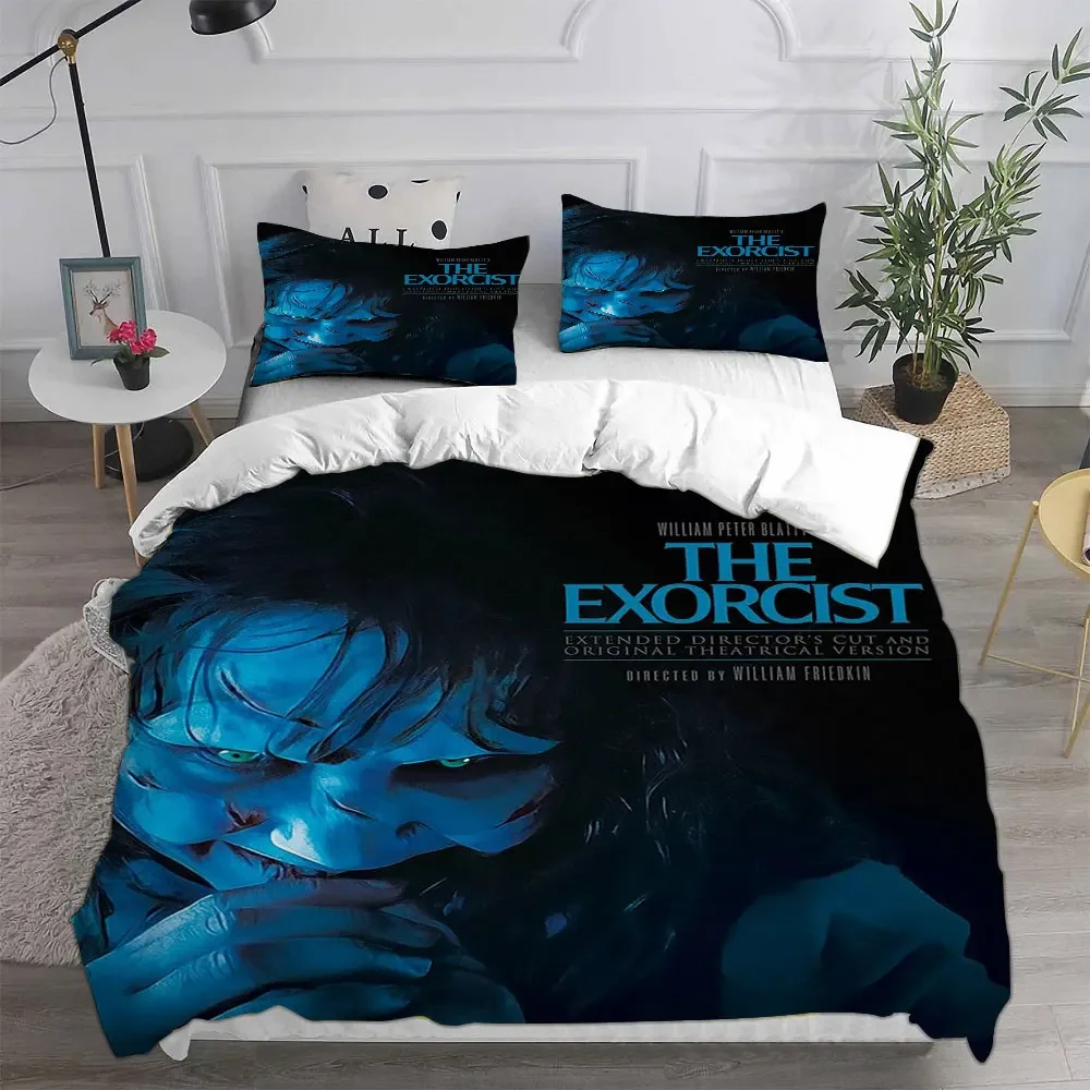 The Exorcist (1973) Bedding Sets Comforter Quilt Bed Cover Duvet Cover Pillow Case 2-3 Pieces Sets Kids Adult Size