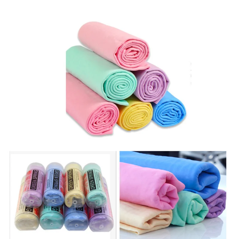 Deer Skin Car Wipe PVA Deer Skin Towel 66*43CM Car Towel deer skin towel,suede car towel