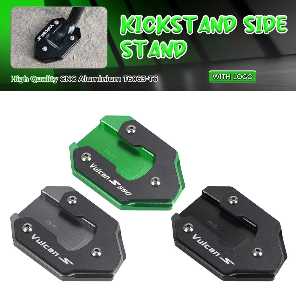 

Side Kickstand Extension Plate For KAWASAKI Vulcan S VN650S VULCANS 650 2016-2024 Motorcycle Stand Enlarger Support Foot Pad