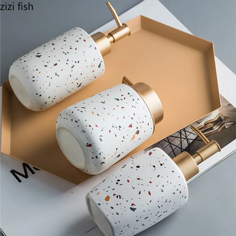 Ceramics Handwashing Fluid Bottle Lotion Bottle Soap Dispensers soap dispenser hand sanitizer dispenser soap dispenser bottle foaming soap dispenser
