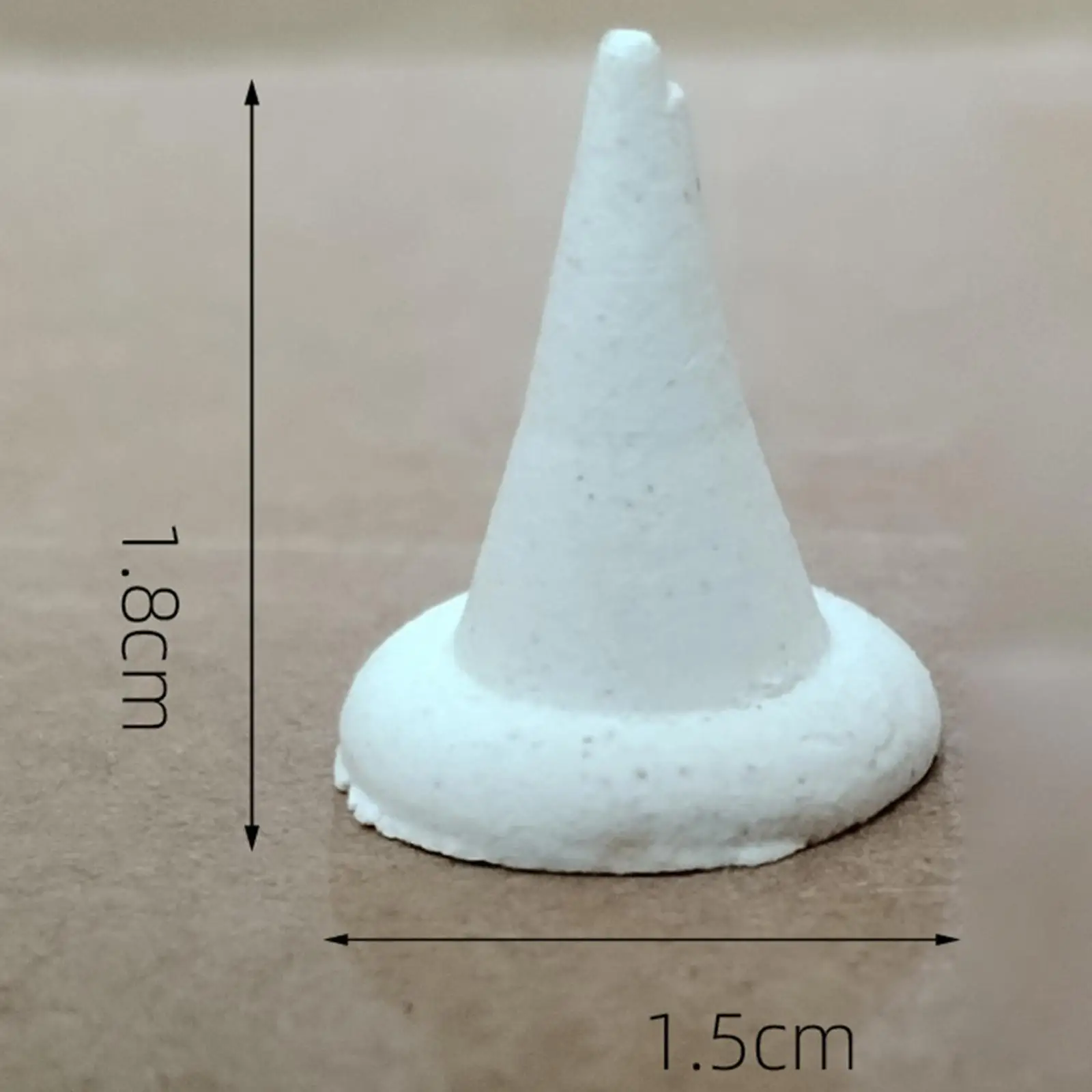 10x Ceramic Refractory Support Nails Moveable Nails Kiln Tool Triangle Nails for Ceramic Hobbyist Potters Monochromatic Glaze