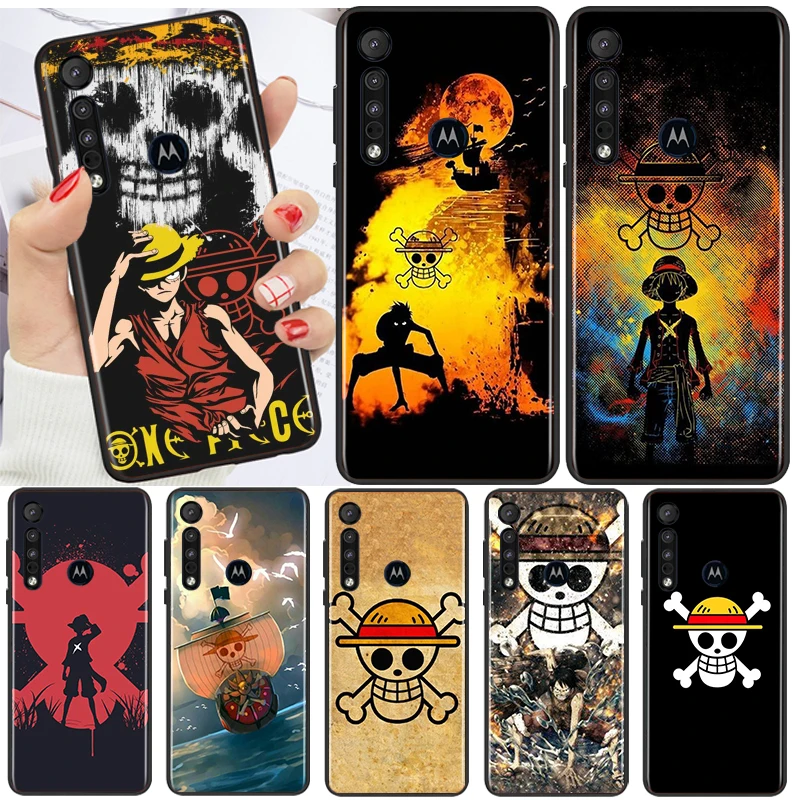 Чехол для телефона Luffy с аниме One Piece Motorola Moto G G60 G60S G50 G40 G9 G10 E7i E6S Power Edge 20 E20 2021 X3 S Pro