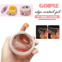Edge Control Gel for Black 4C Hair 24 Hour Strong Hold Pomade Non-greasy Baby Hair Styling Cream Anti-Frizz Wax Stick for Wig 2
