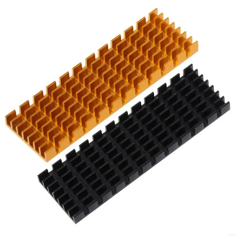 H7EC for M.2 SSD 2280 heatsink thermal cooling pads for M2 NVMe SSD 2280 size radiator CPU GPU heat sink aluminum alloy
