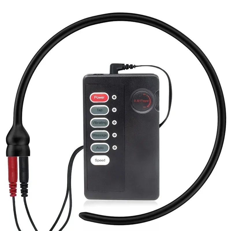 Sex Products Electro Stimulation Massage Sex Toys Accessory Electric Shock Pulse Body Massager Penis Plug Male Masturbator