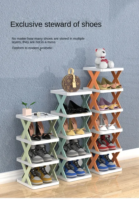 VTRIN Shoe Rack Shoe Organizer 7 Tier Shoe Rack for Indonesia