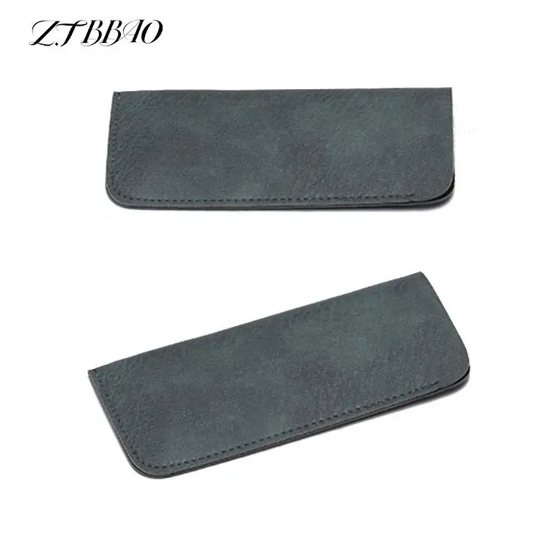 

Portable PU Leather Glasses Case Fold-able Glasses Box For Men Women Dust-proof Gift For Reading Eyeglasses Sunglasses