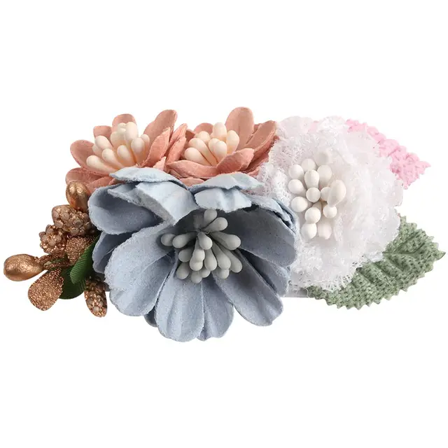 2022 New Chiffon Flower Hair Clips Pins Accessories Cute Hair Clips Pins for Baby Girls Toddlers Hairpin Kids заколка для волос 62