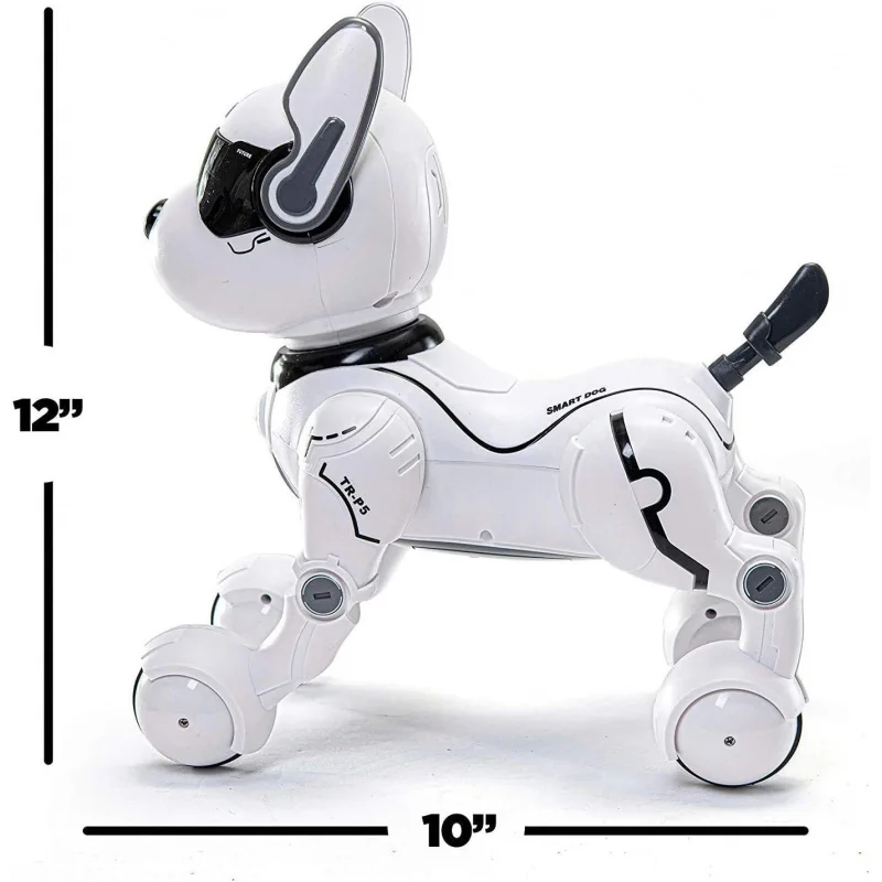 Intelligent Robot Dog- Interactive Smart Programmable Rechargeable with Remote Control, Voice and Touch Features 4