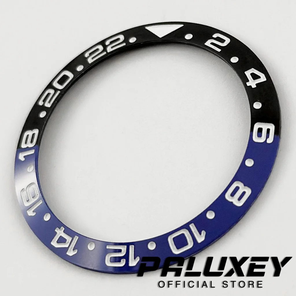 Black Blue High-Quality Diving GMT SEA Ceramic Bezel Insert