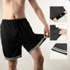 New Summer Men's Shorts Striped Loose Mesh Breathable Basketball Pants Casual Five-point Pants Fitness Jogging Sweatpants S-3XL 1