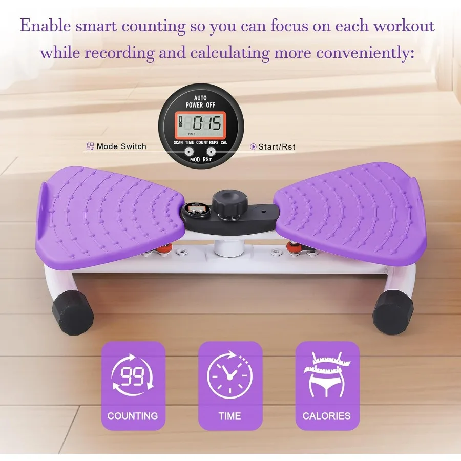 Waist Twister Machine Exercise With Digital Display To Track Time, Reps And Calories Burned, Waist twister machine With Balance