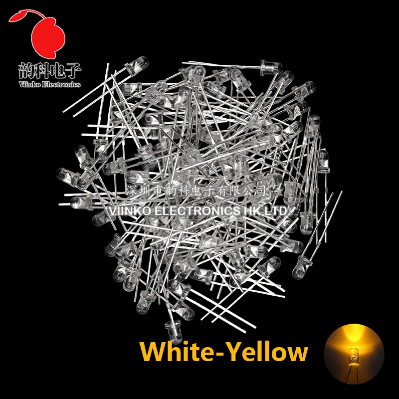 3MM 5MM Light Emitting Diodes Electronics Kit Box F3 F5 LED Diode Assorted Kit White Green Red Blue Yellow Orange - Image 15