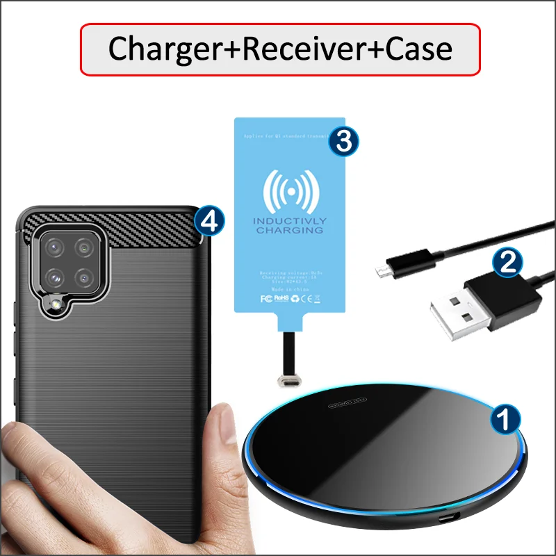 Phone Samsung Galaxy A71 Support Wireless Charging Charging