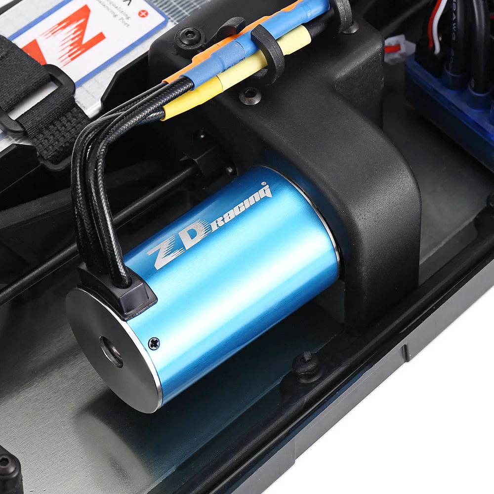 ZD 레이싱 9072 1/8 2.4G 4WD 브러시리스 전기 트럭 고속 80km/h RC 자동차 RTR 장난감