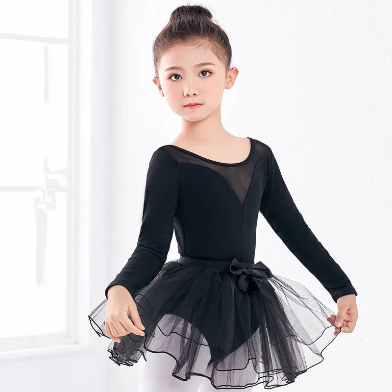 Baby Kids Ballet Chiffon Skirt Girl Gymnastic Dress Party Dancewear Costume 