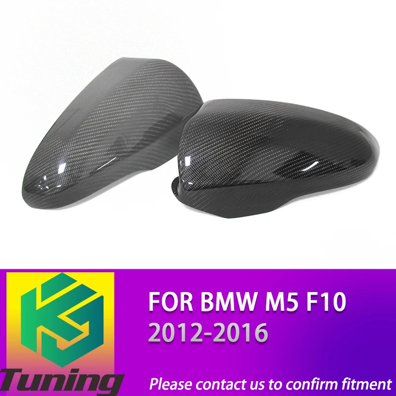 

Add on Style 100% Brand New Real Carbon Fiber Body Side Rearview Mirror Cover Accessory For M5 F10 2012 2013 2014 2015 2016