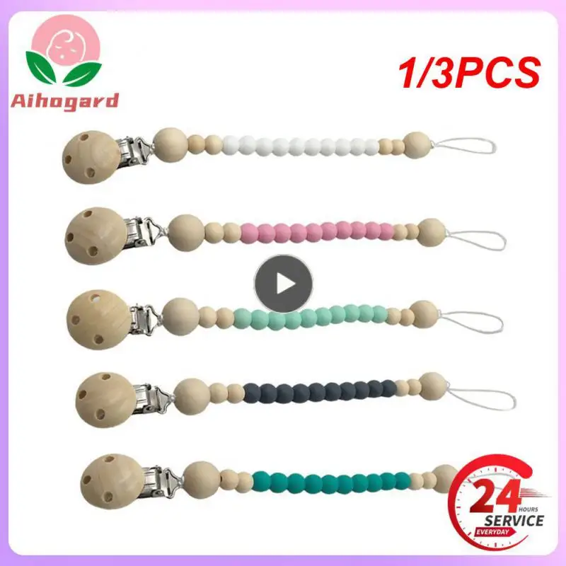 

1/3PCS BOBO.BOXSilicone Beads 15mm Round Perle Silicone Dentition Baby Teething Beads Pacifier Chain Accessories Baby Products